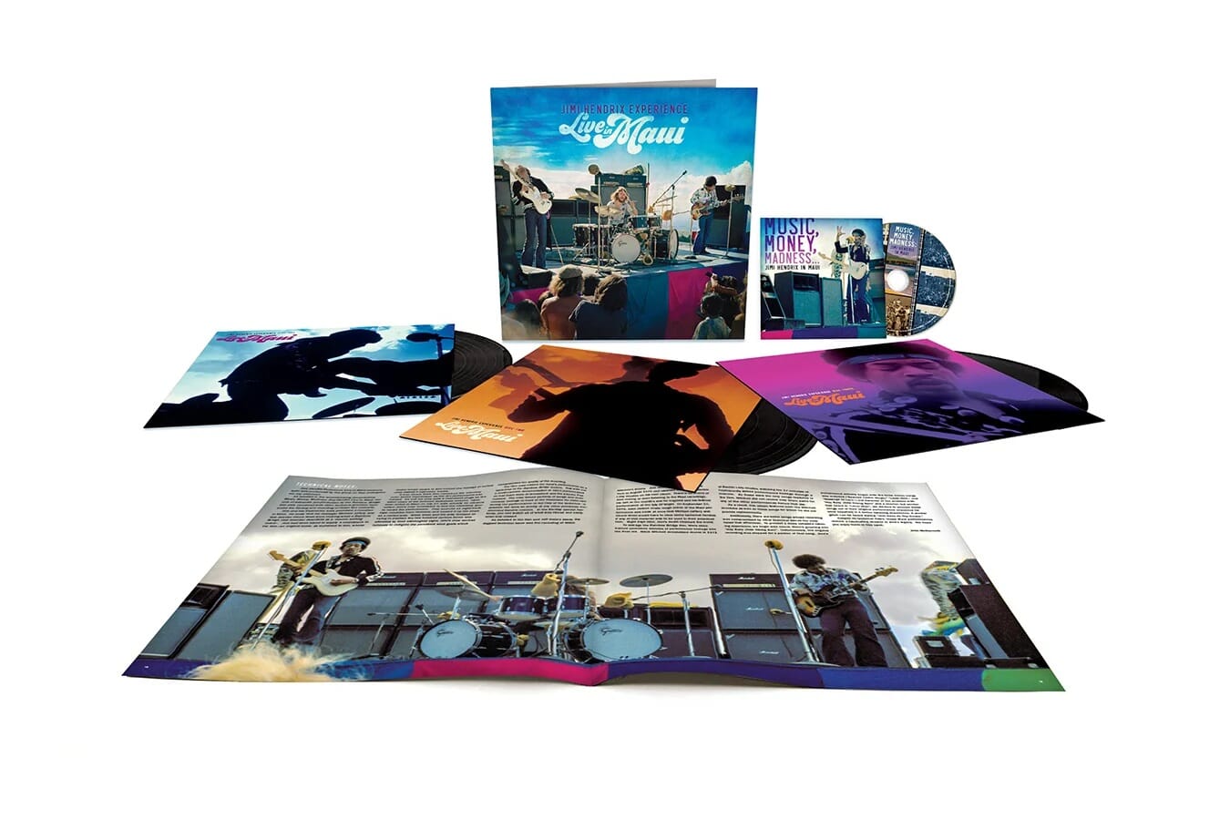 ミュージック Blu-ray Jimi Hendrix - Live In Maui (Vinyl 3LP + Blu-ray) - Music Direct