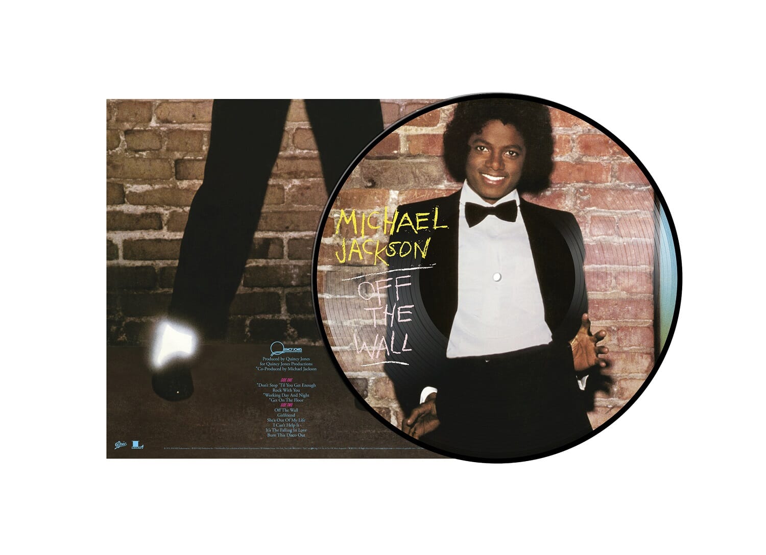 Michael Jackson - Off the Wall (Picture Disc Vinyl LP) * * *