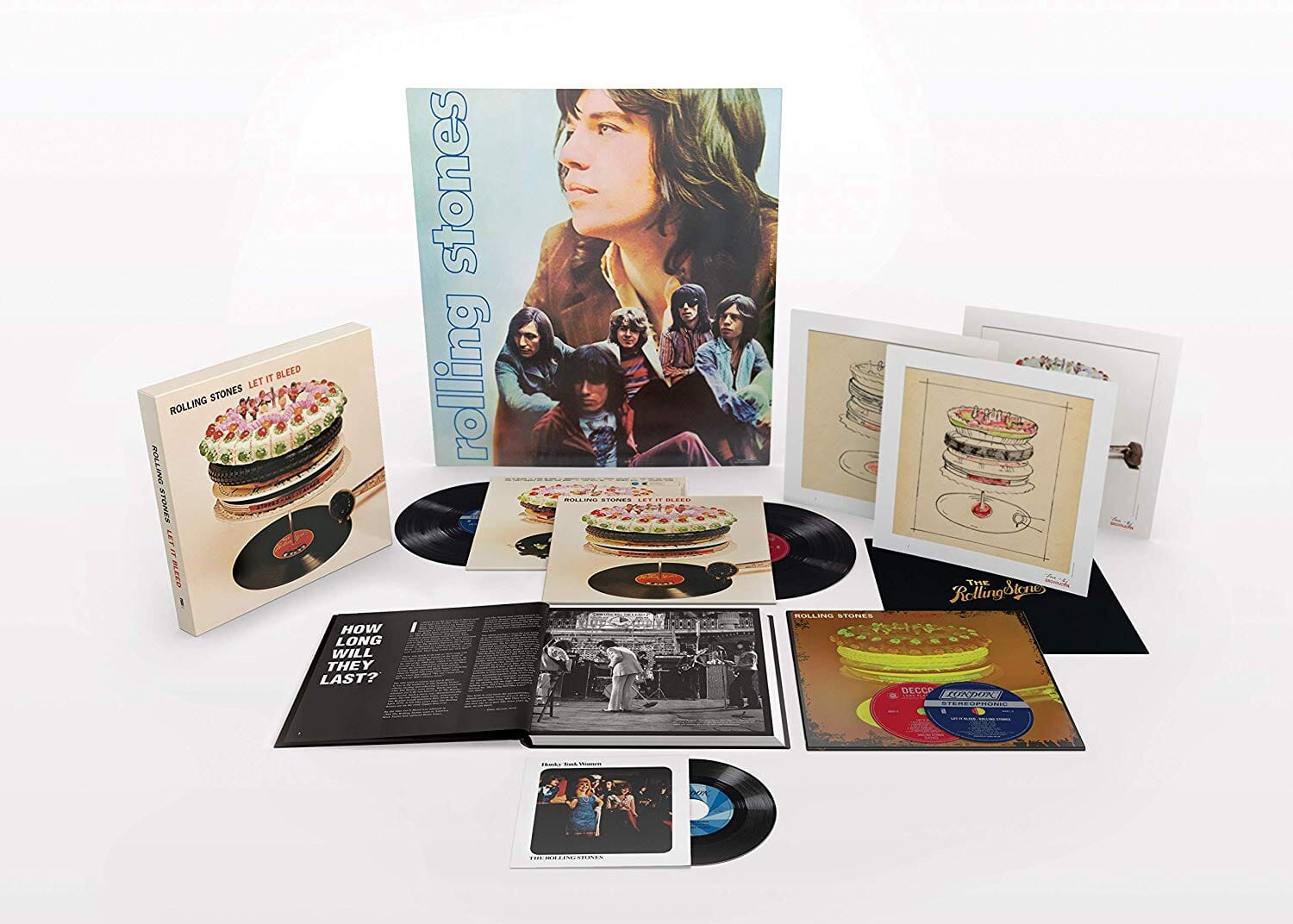 REPLICA ROLLING BLOOD 見本盤 1989年CD移行期希少盤 The Rolling Stones - Let It Bleed: 50th Anniversary (Vinyl 2LP + 2