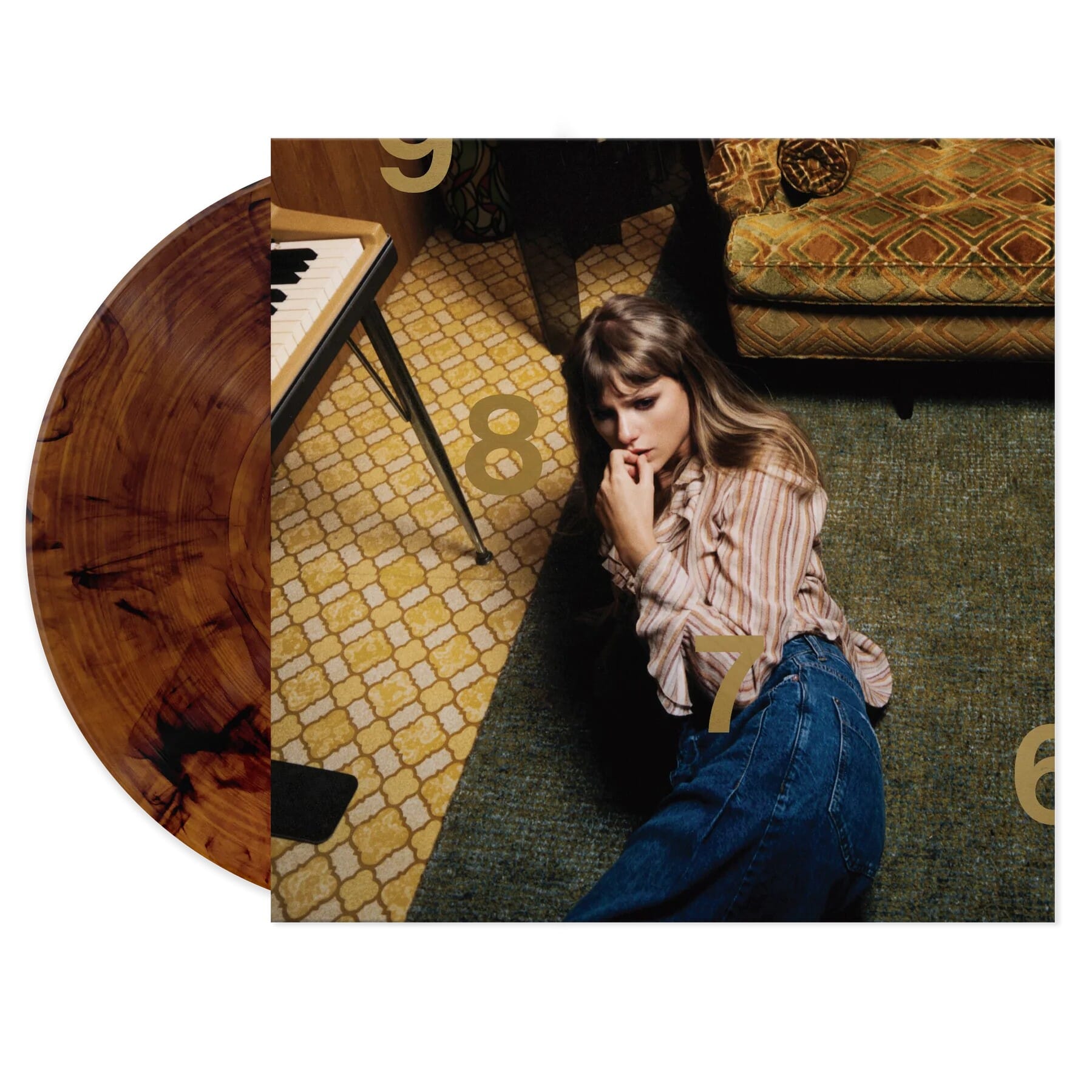Taylor Swift - Midnights: Mahogany (Colored Vinyl LP